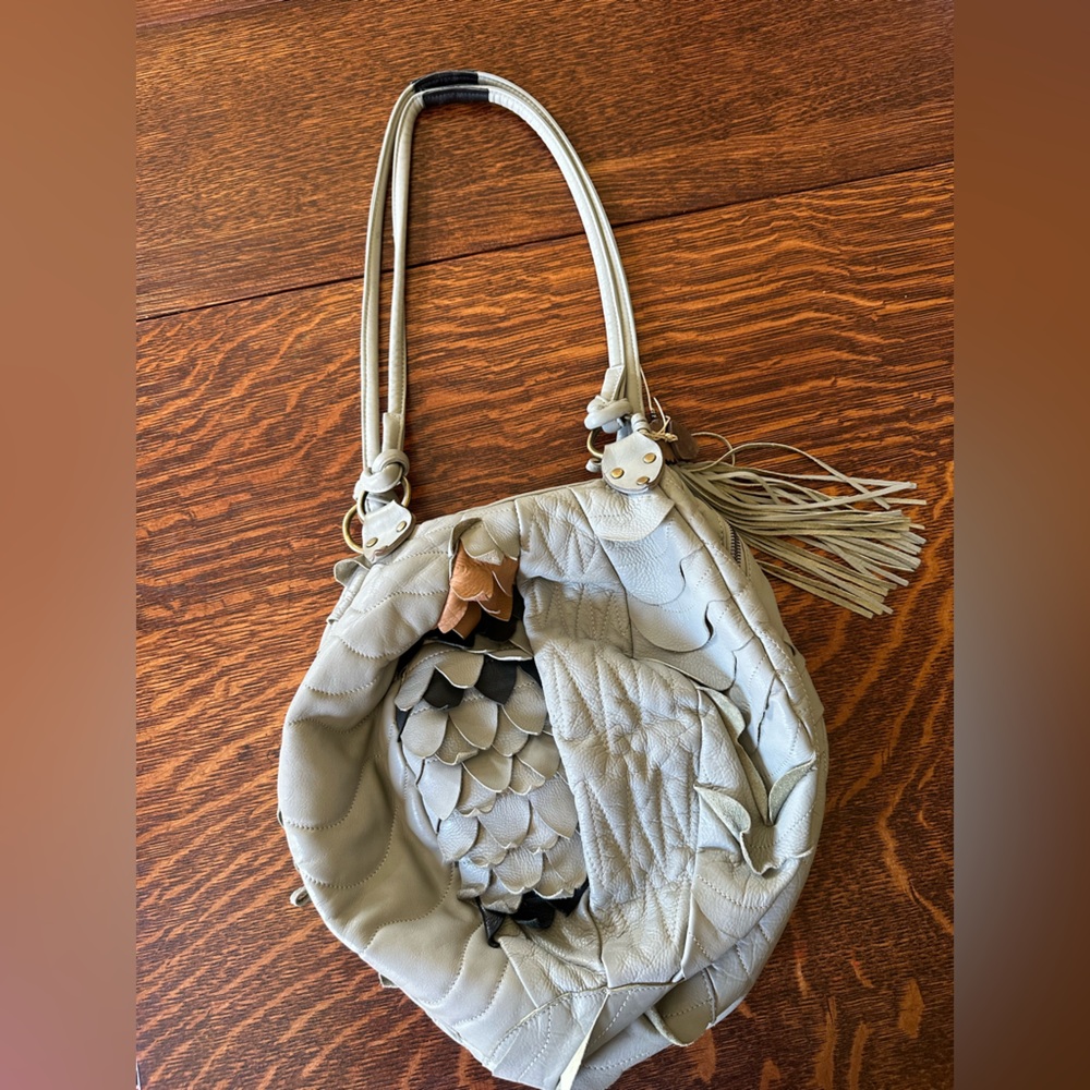 Hyde SK Pumpkin Shoulder Bag- Gray Patchwork